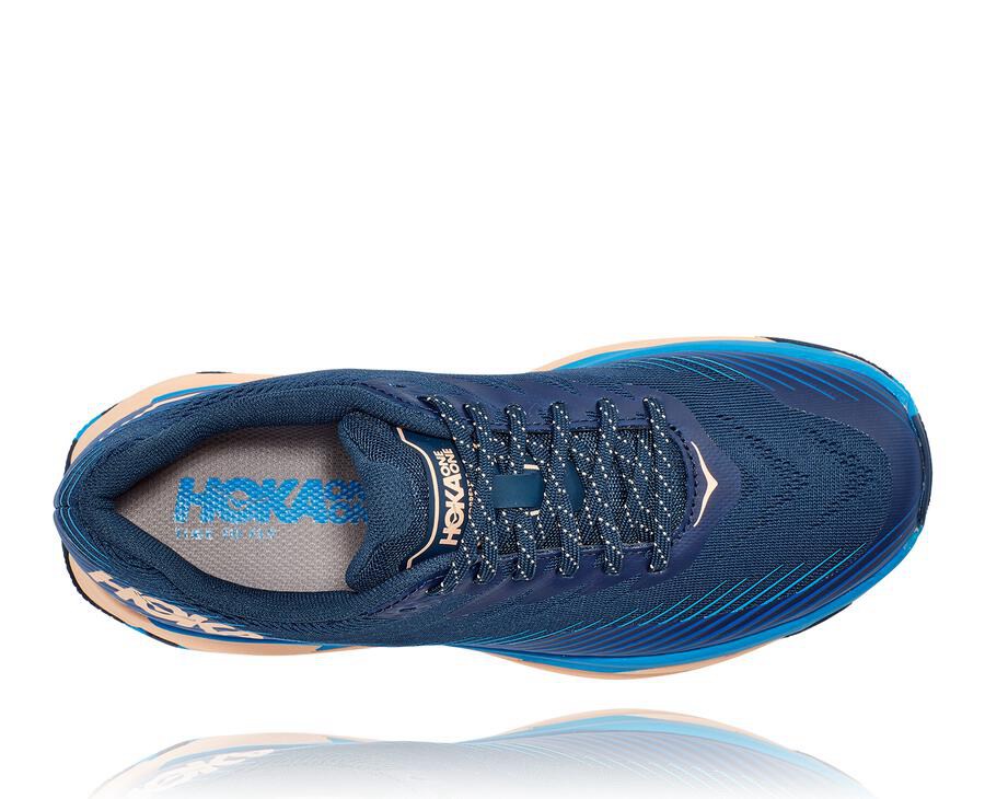 Hoka One One Trailsko Dame - Torrent 2 - Blå - 407695VLQ